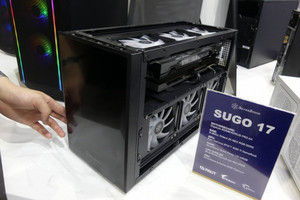 COMPUTEX TAIPEI 2023 - SilverStone、4スロット厚VGAに対応した小型ケース「SUGO 17」