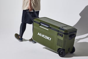 HiKOKI、同時に冷凍・冷蔵・保温できるコードレス冷温庫に36Lと10.5Lを追加