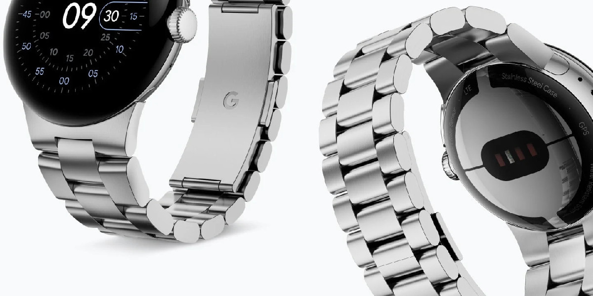 Pixel Watch」用の純正メタルバンド、6月17日に発売 - 2色展開で各 