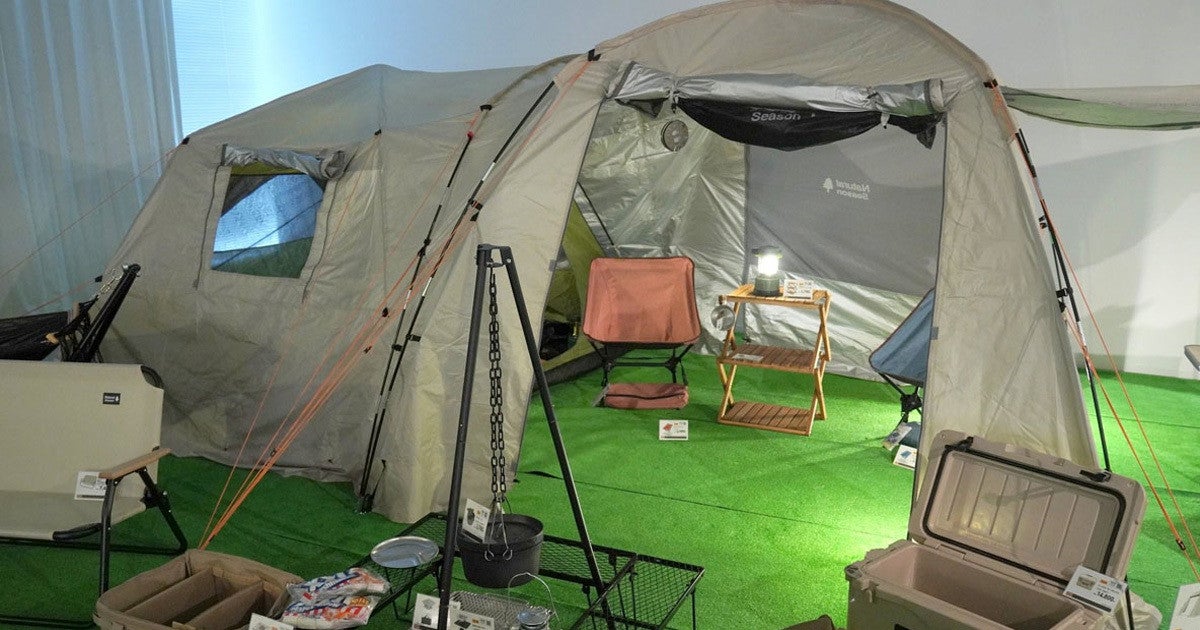5人用テント3万円、ソロ用6千円、コメリのキャンプ用品は値段がバグっ