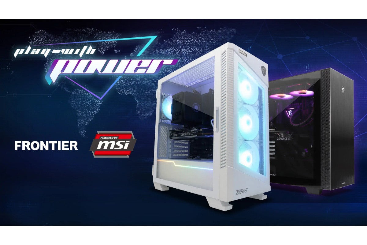 FRONTIER、MSIパーツをふんだんに使った新たなコラボモデル