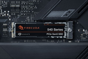 Seagate、PCIe 5.0対応SSD「FireCuda 540」投入へ コントローラーはPhison E26