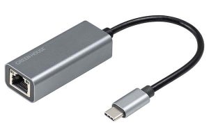 Nintendo Switchにも対応、USB Type-Cを有線LANに変換するアダプター