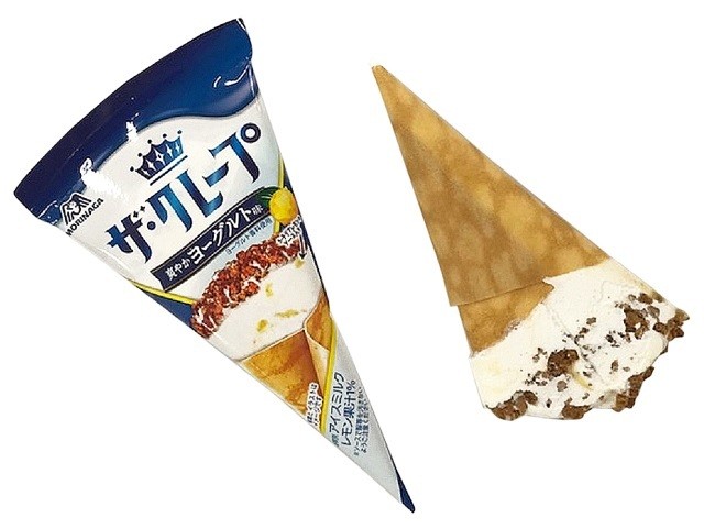 「森永製菓 ザ・クレープ 爽やかヨーグルト味」(194円)