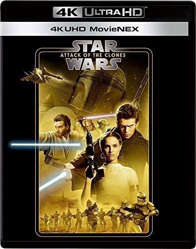 スター・ウォーズ エピソード2/クローンの攻撃 4K UHD MovieNEX [4K ULTRA HD+ブルーレイ+デジタルコピー+MovieNEXワールド] [Blu-ray]