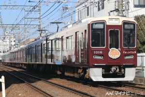 阪急電鉄、神戸本線の混雑率が134%に - 大阪圏の平均混雑率は109%