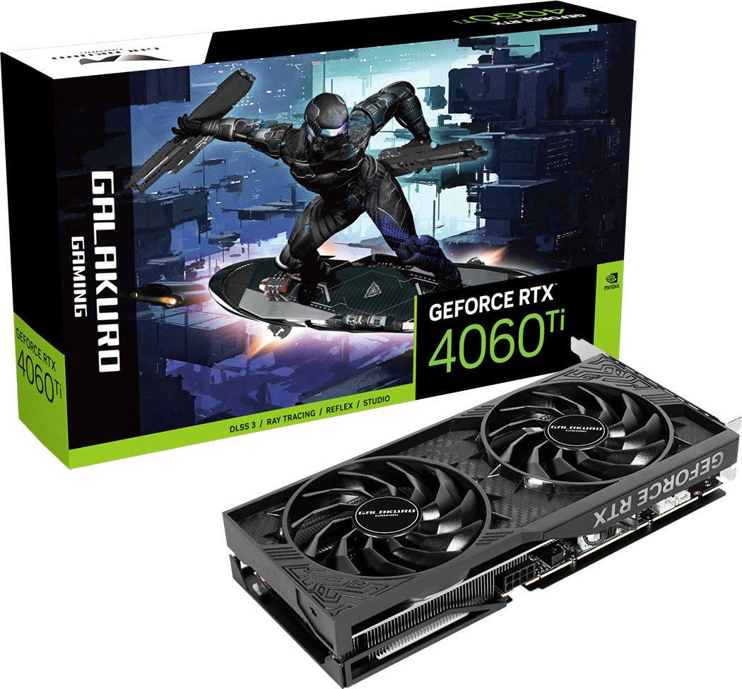 玄人志向・GALAKURO GAMINGからGeForce RTX 4070 Ti、RTX 4070、RTX