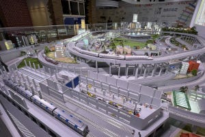 横浜市電保存館が開館50周年、リニューアルした模型ジオラマを見学