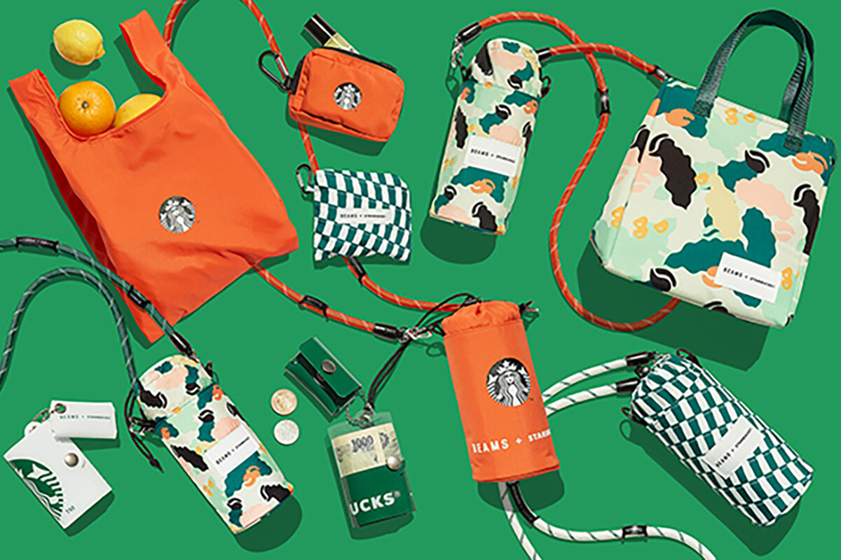 beams×Starbucks YOSEMITE STRAP ホワイト - ストラップ