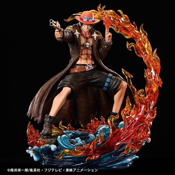 ONE PIECE』エースを精巧に再現した全高約55cmの大型スタチューが登場