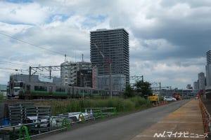 北海道新幹線、札幌車両基地の起工式 - 全長約1.3km、特異な形態に