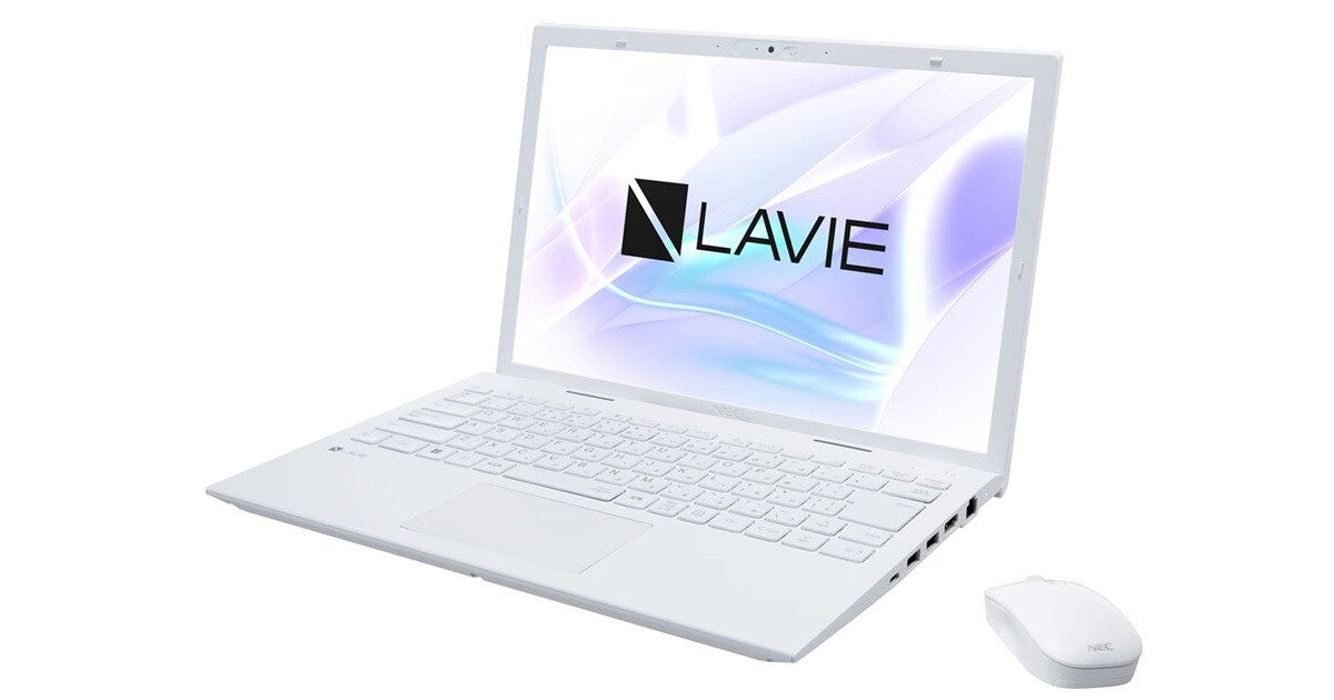 NEC、性能や使い勝手が向上した14型ノートPC「LAVIE N14」 | マイナビ