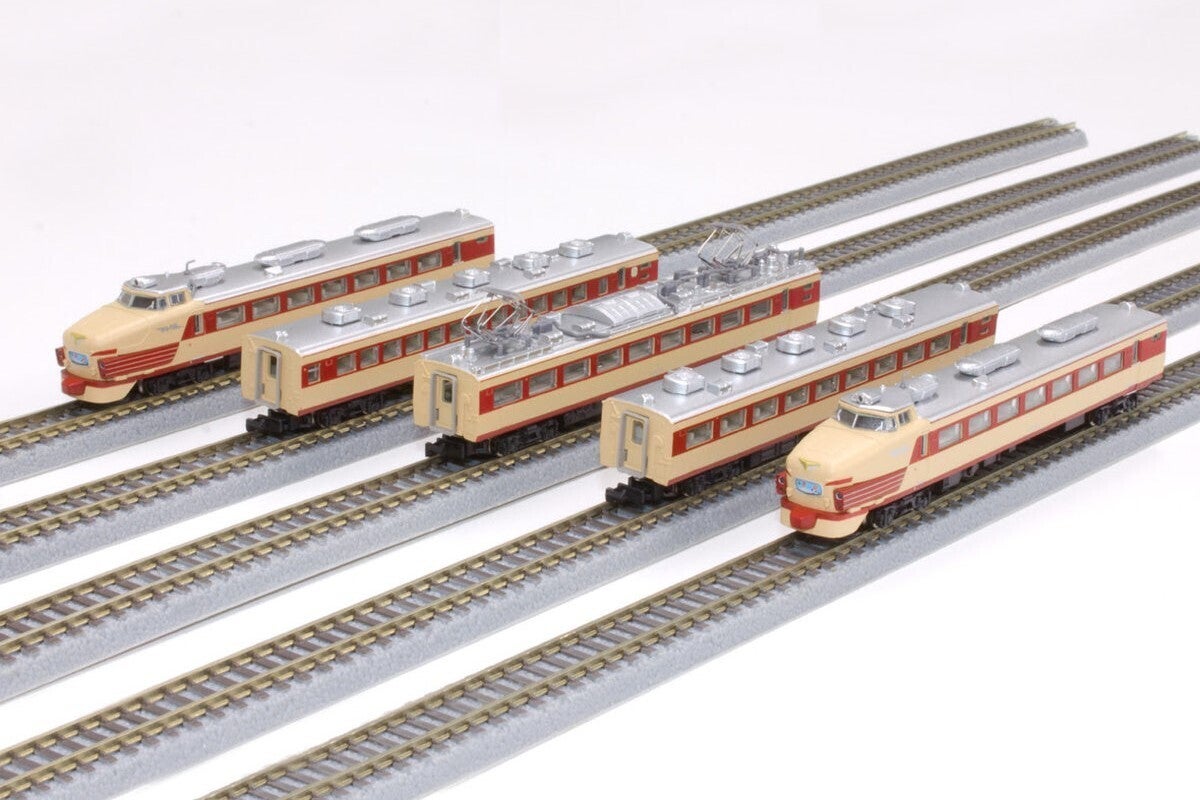 「国鉄485系特急型車両 初期形雷鳥国鉄色」Zゲージ鉄道模型を発売 