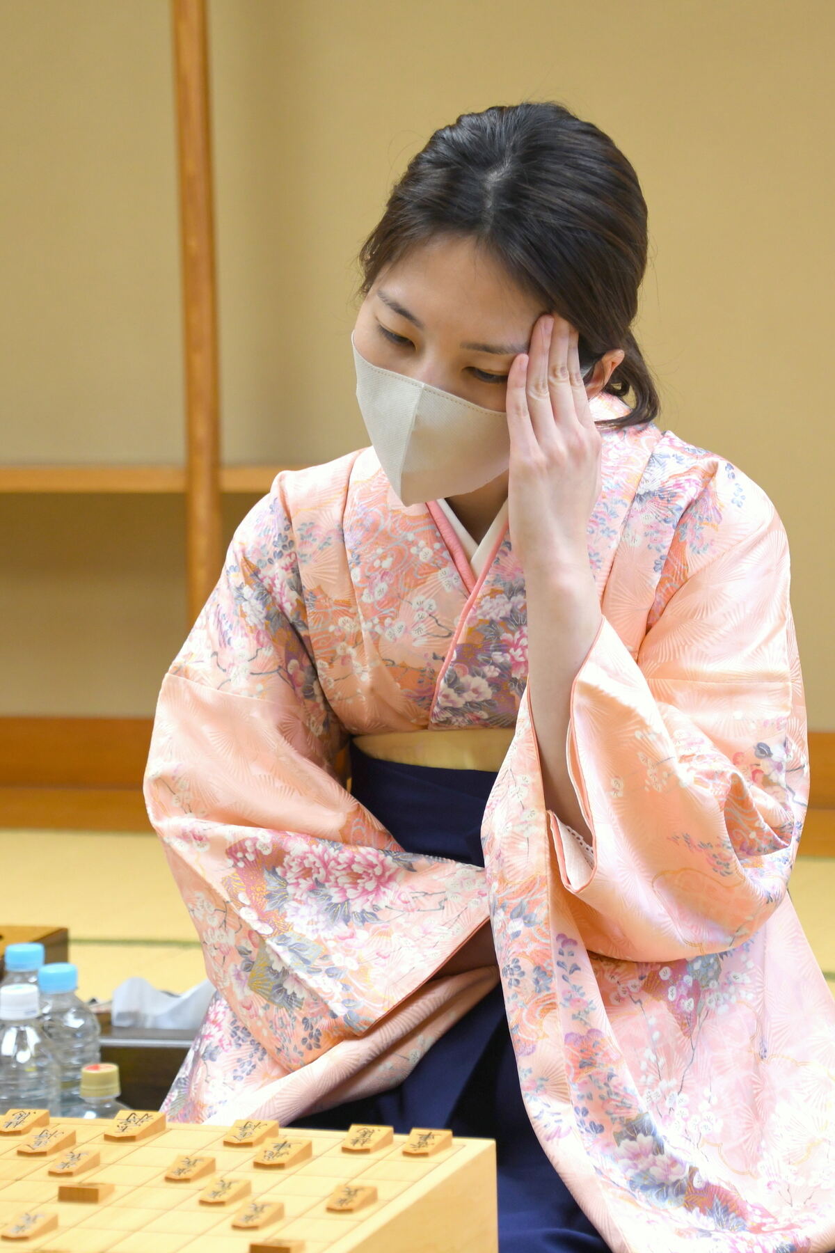 里見清麗は局後、「竜と馬ができたところでは指しやすいと思った」と中盤戦を振り返った（写真は第２期ヒューリック杯白玲戦七番勝負第７局のもの 提供：日本将棋連盟）