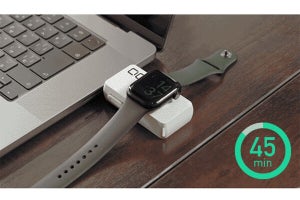 CIO、Apple Watch専用の急速充電器兼モバイルバッテリーが一般発売