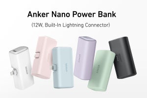Anker、Lightning端子一体型でケーブル不要のモバイルバッテリーを発売