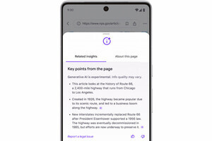 Google、表示中のWebページを要約「SGE while browsing」、生成AI検索で提供
