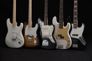 フェンダー、日本製フェンダーギター＆ベースシリーズの公式ショップ限定コレクション