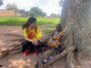 有働由美子、「アフリカにいる私の子ども!」と5年ぶり再会『24時間テレビ』