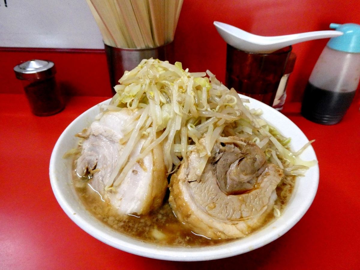 ラーメン二郎・二郎系ラーメンの基本メニュー