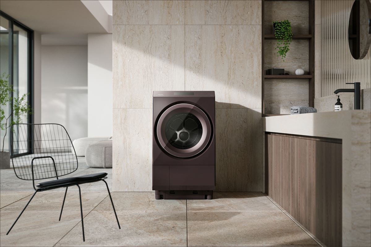 TOSHIBA ドラム式乾燥洗濯機9.0kg 配送設置無料♬ - 洗濯機