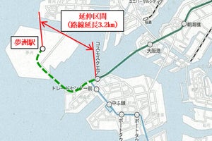「大阪メトロ」が「北港テクノポート線」第二種鉄道事業許可を申請
