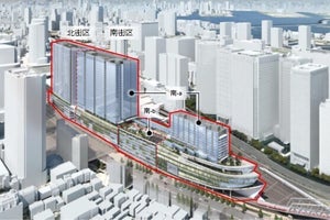 京急電鉄とJR東日本、品川駅街区地区の再開発計画について概要発表