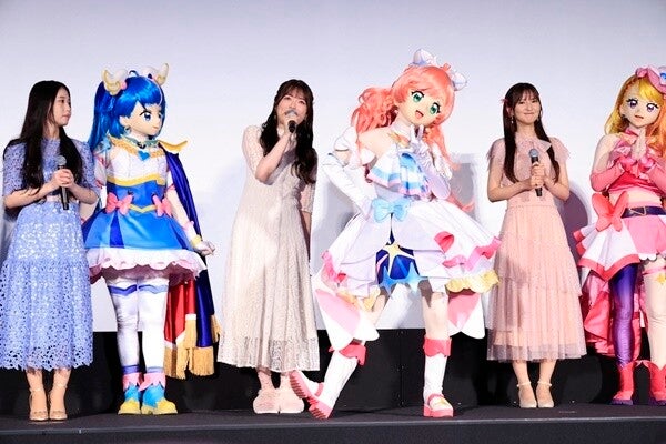 「プリキュア」映画完成披露に13人のプリキュア声優が集結