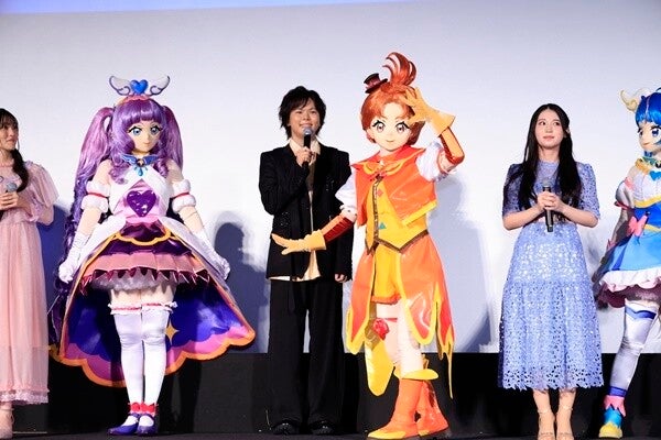 「プリキュア」映画完成披露に13人のプリキュア声優が集結