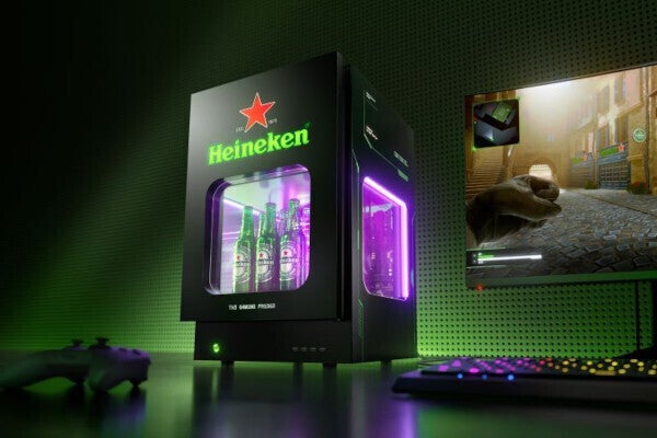 Heineken 冷蔵庫 冷蔵ショーケース 45.9L 卓上冷蔵庫 ハイネケン ...
