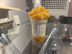 【SNSで話題】渋谷の夜パフェ専門店「アイスは別腹」で盛りすぎマンゴーパフェを食べてみた