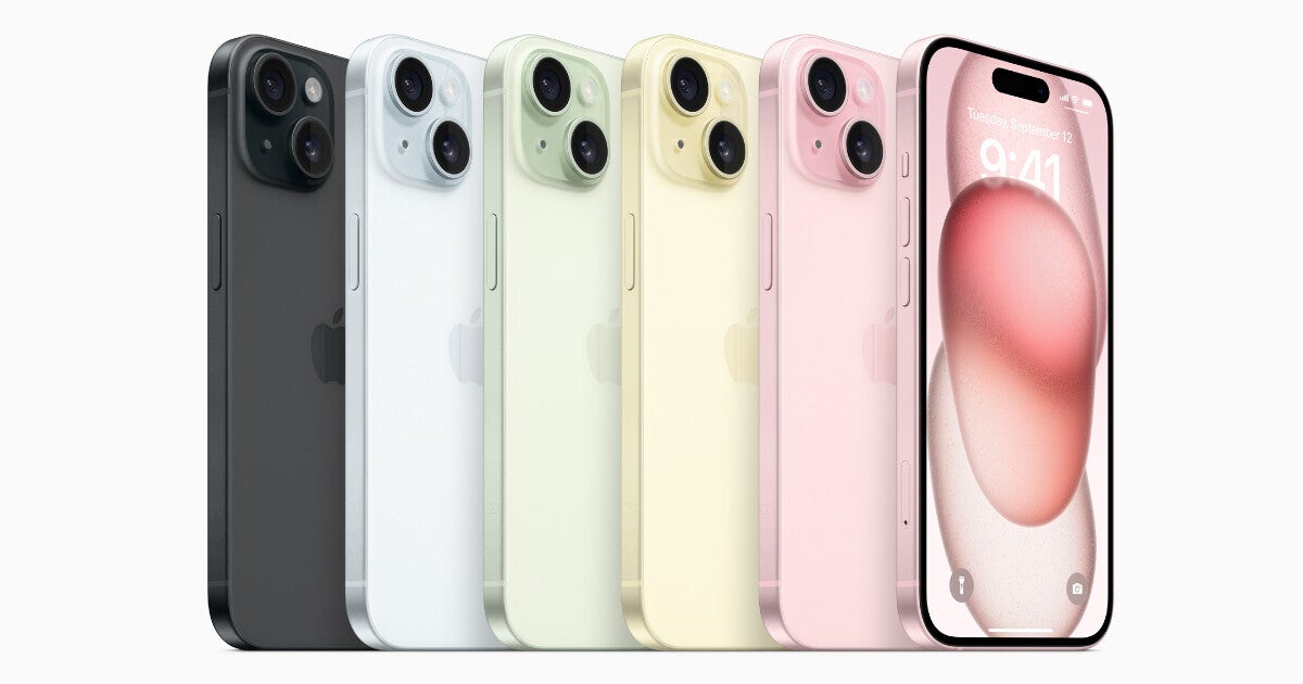 iPhone 15、一番人気は定番のあの色！：マピオンニュース