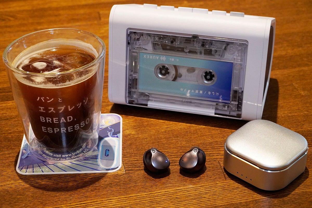渋谷のAUREXコラボカフェで、懐かしのカセットテープを聴いてみた