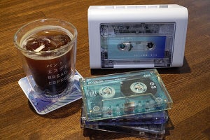 渋谷のAUREXコラボカフェで、懐かしのカセットテープを聴いてみた