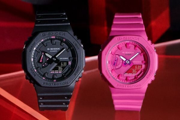 G-SHOCK、八角形ベゼル「GA-2100」「GMA-S2100」に新色のブラックと 