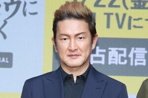 中村獅童、スキンヘッド姿でヤクザ役　血のりついたまま飲食店を訪れ「警察が来たらしい」