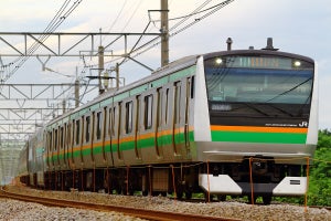 JR東日本、終電後の大宮駅で撮影会 - 高崎線など希少な行先表示も