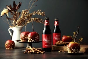 飲むアップルパイ!?　焼きりんごを500個使用したビール「アップルシナモンエール」発売