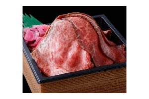 梅田の阪神で「丼」フェス、「通常の2倍量の和牛」ローストビーフ丼など登場