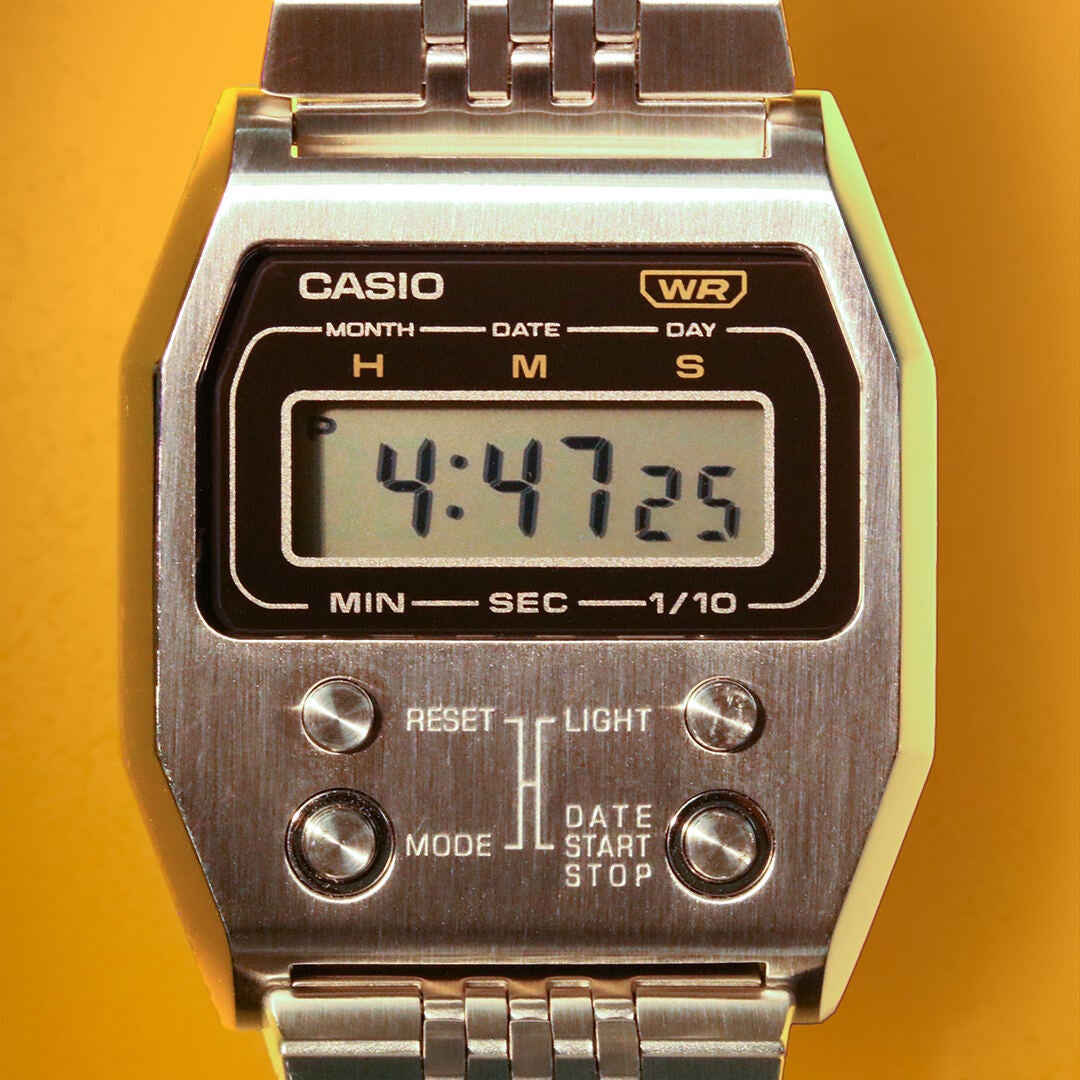 CASIO CLASSIC、70年代後半に登場したフロントボタンウオッチの復刻