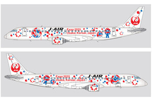 JAL「ミャクミャク」ジェット機を発表も、ネットの反応は微妙で「錦鯉のなり損ね」「結構好き」「合体キモい」