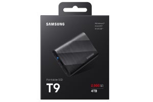 3mからの落下に耐える耐衝撃性能 - 1,950MB/sの速さを両立する「Samsung Portable SSD T9」