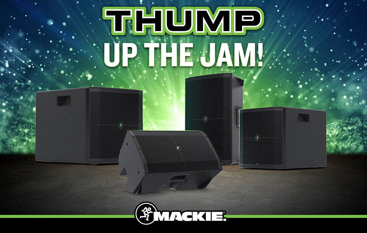 音響特機、Mackieの「New Thump」シリーズ用バッグとダストカバーを