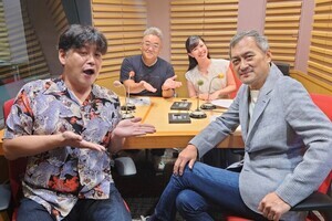 渡辺謙、サンドウィッチマンと野球談議　『独眼竜政宗』撮影裏話も