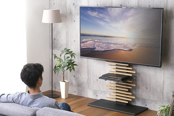 ニトリ、最大100インチのテレビに対応するスタンド2機種 | マイナビニュース