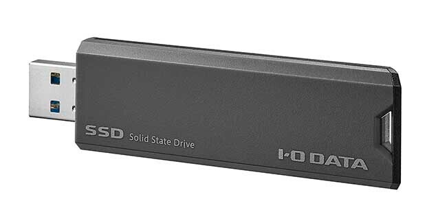 アイ・オー・データ USB 3.2 Gen 2対応 高速モデル ポータブルSSD