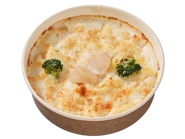 「北海道産ほたてのクリームグラタン」(572円)