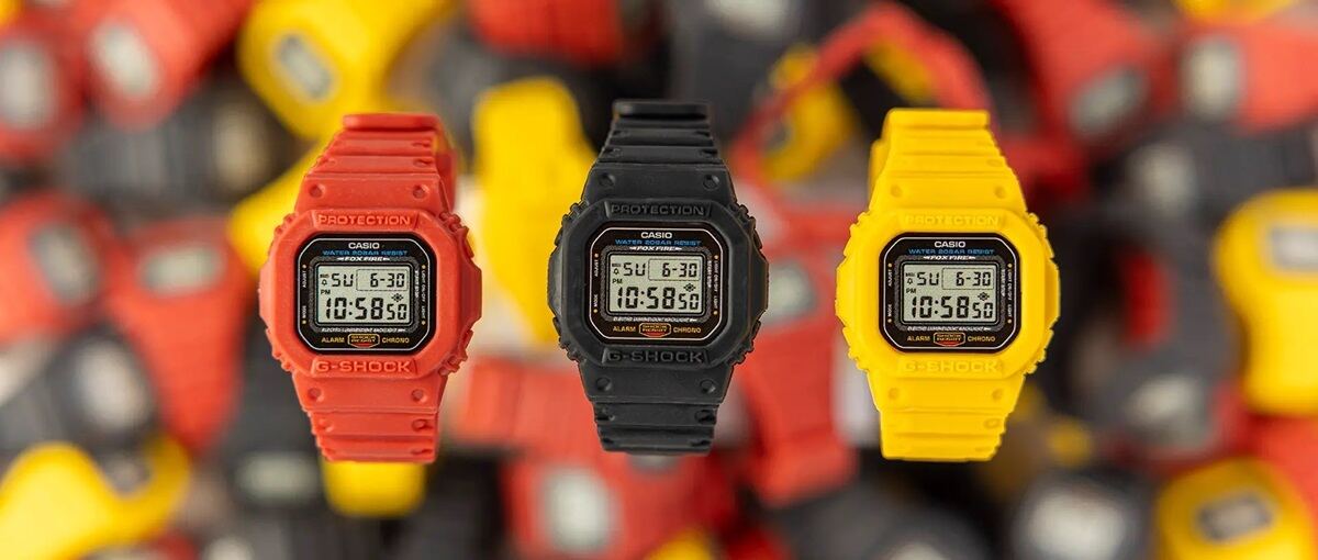 G-SHOCK「DW-5600」を模した精巧なオリジナル消しゴム、カシオ直販の