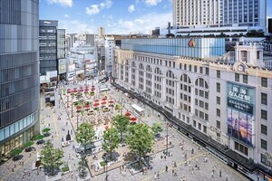 【こうなるんだ!】大阪難波駅前に約6,000平方メートルの「なんば広場」オープン - 「行きたいなあ」「車は不便になるなあ」など様々な声