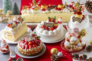 たまご専門店 TAMAGOYA、5種類のクリスマスケーキの予約受付をスタート